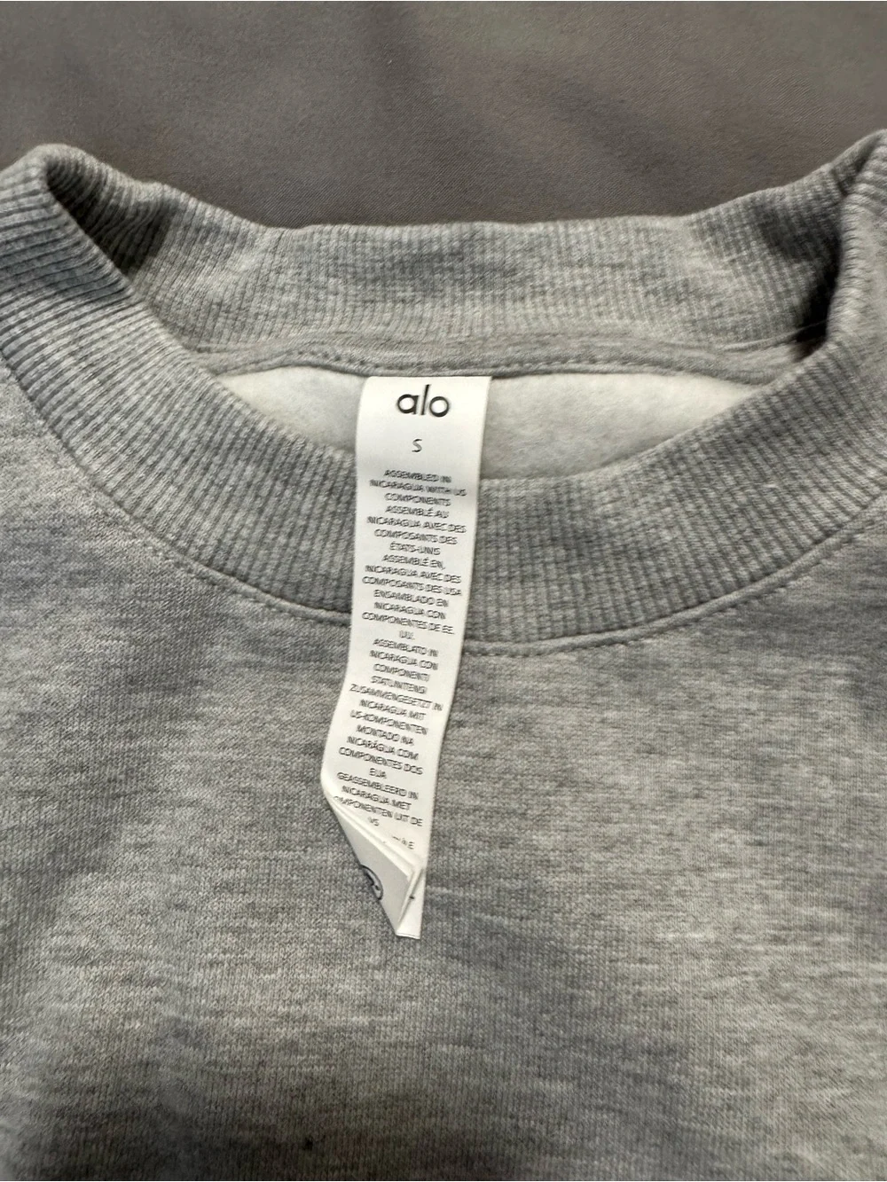 ALO Yoga Women's Crewneck Sweatshirt - Heather Gray